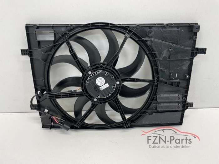 VW Golf 8 Ventilator Enkelfan + Koelluchtventilator + Behuiz, Ophalen of Verzenden, Gebruikt
