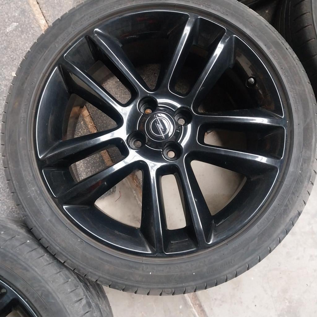 Velgen 4x100, Auto-onderdelen, Banden en Velgen, Ophalen of Verzenden, 17 inch, Zomerbanden, Banden en Velgen
