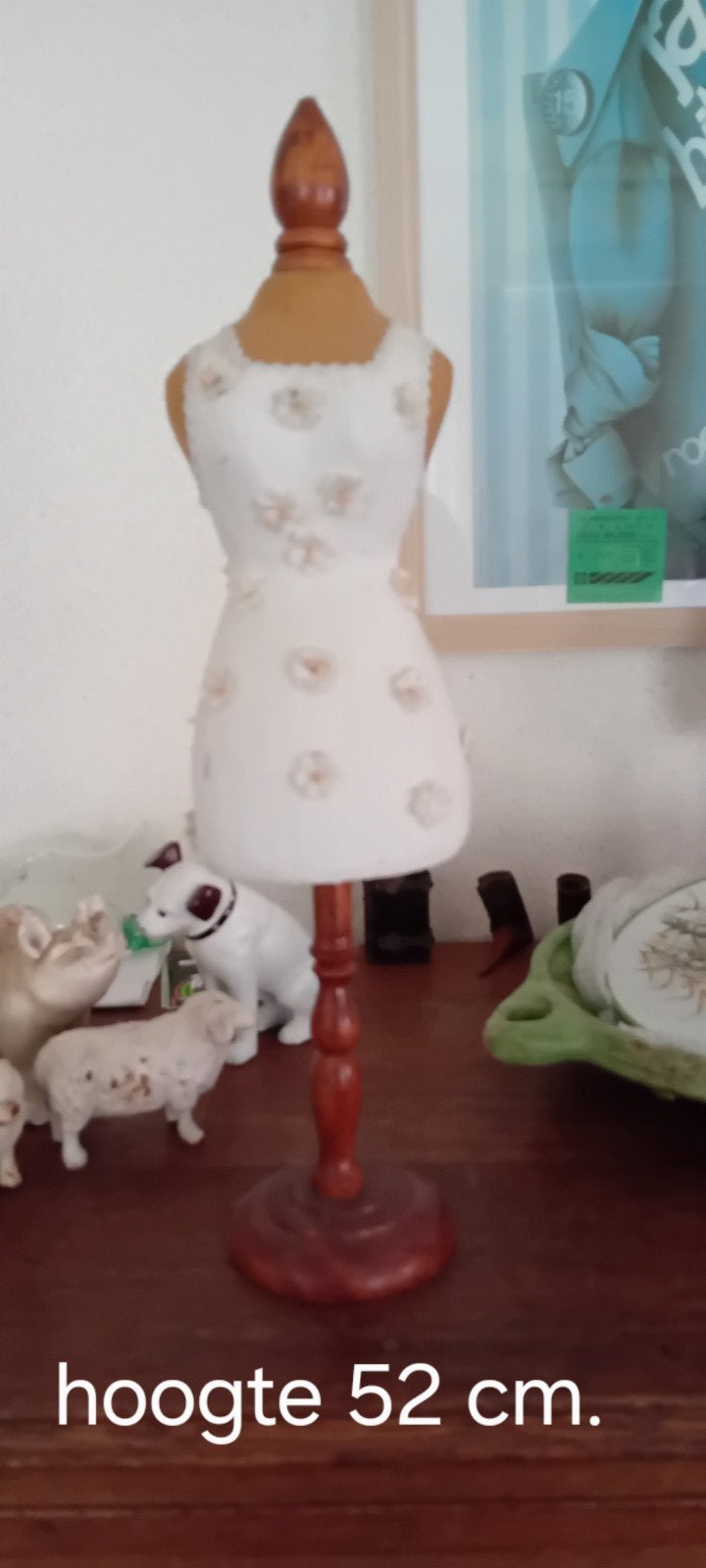Vintage paspopje voor juwelen, Ophalen of Verzenden