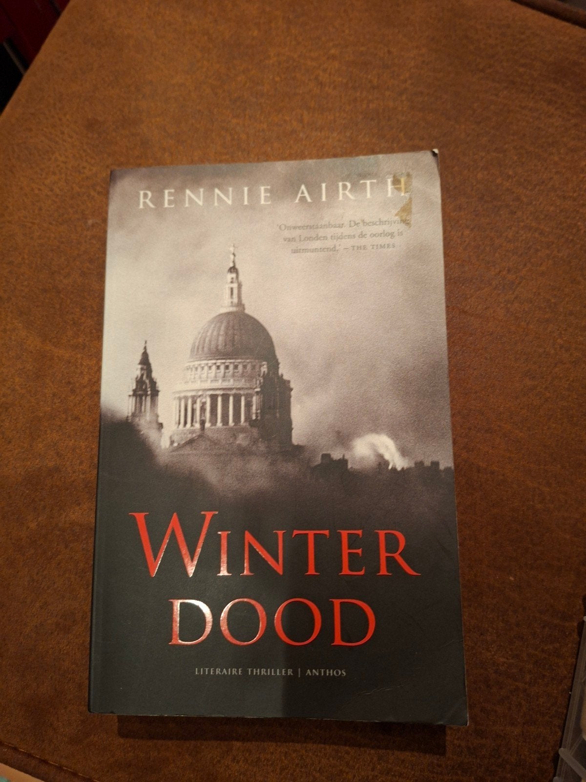 Rennie Airth - Winterdood, Ophalen of Verzenden, Zo goed als nieuw, Rennie Airth