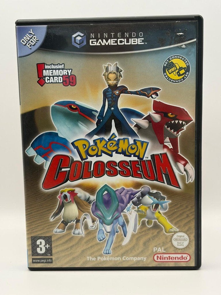 Pokémon Colosseum GameCube + Memory Card, Avontuur en Actie, Gebruikt, 1 speler, Ophalen of Verzenden