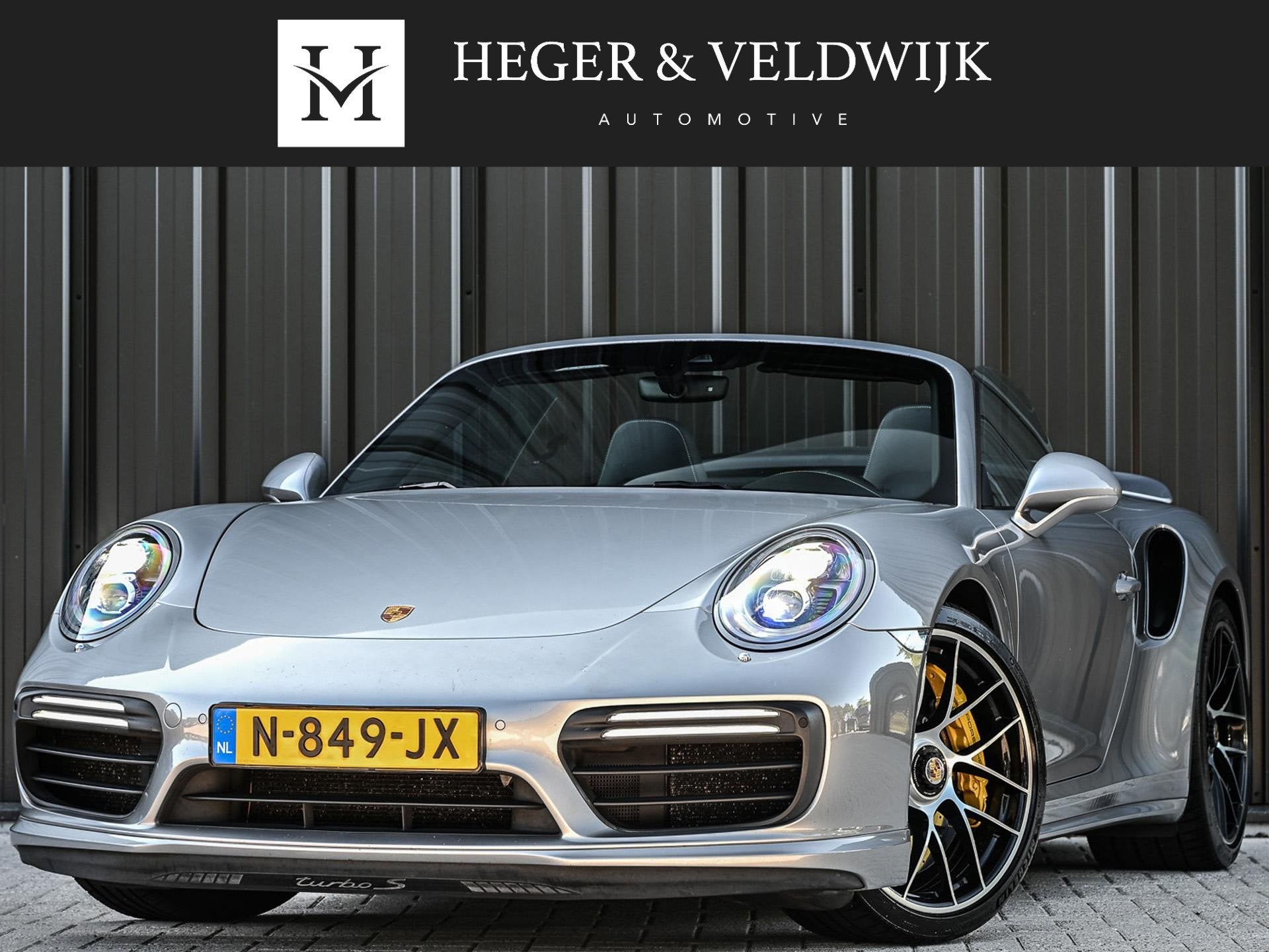 Porsche 911 Cabrio 3.8 Turbo S | Keramische Remmen | Carbon, Auto's, Automaat, Gebruikt, Cabriolet, 4 stoelen