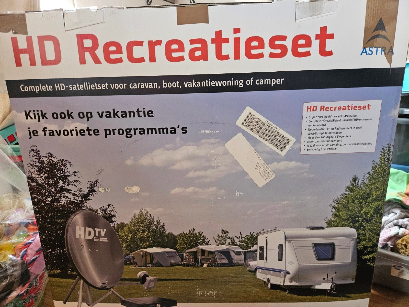 HD Recreatieset Canal Digitaal voor caravan/camper, Ophalen of Verzenden