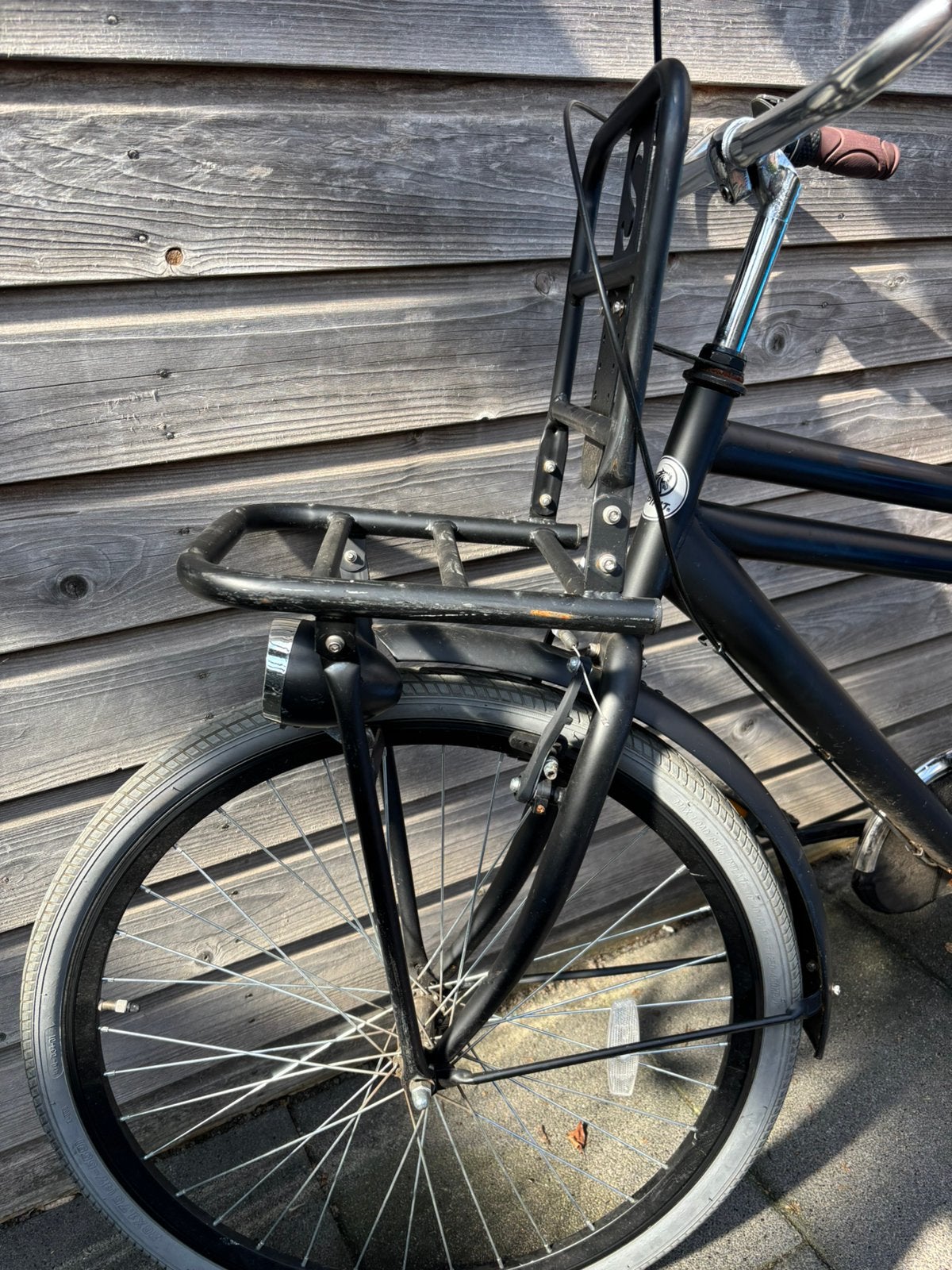 Spirit Cargo N3 Jongensfiets Mat-Zwart 26 inch, Terugtraprem, Gebruikt, Versnellingen, Ophalen