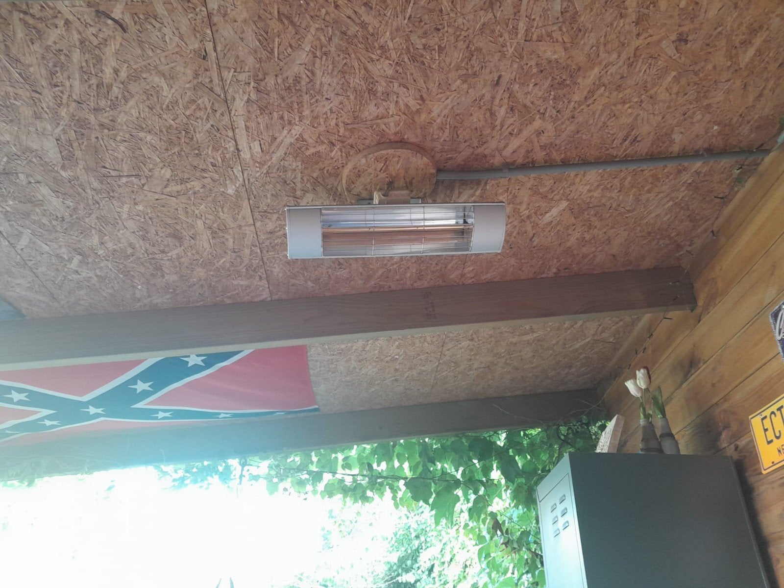 KOS Heater Infrarood HI-2000 Terrasverwarmer, Elektrisch, Plafond, Gebruikt, Ophalen of Verzenden