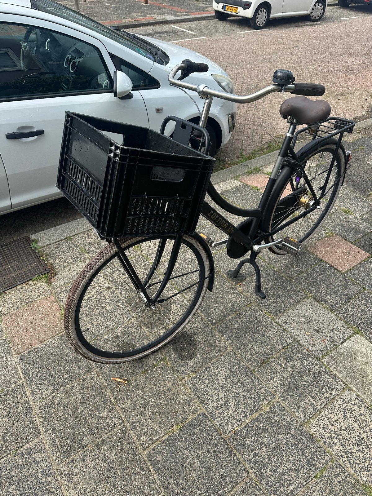 Cortina U4 damesfiets - 7 versnellingen, mandje, 2 sleut, Overige merken, Gebruikt, Versnellingen, Trommelrem