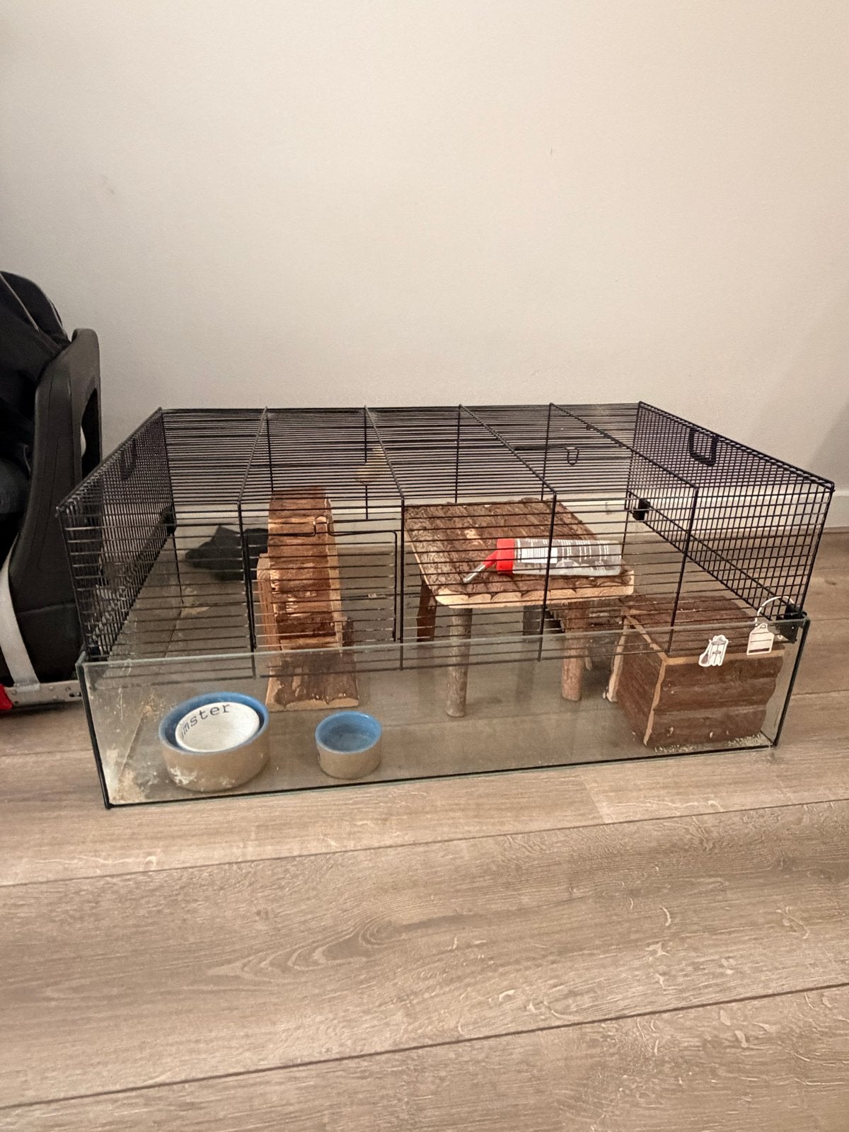 Hamsterkooi, Ophalen of Verzenden, Gebruikt, Transportkoffer of -box