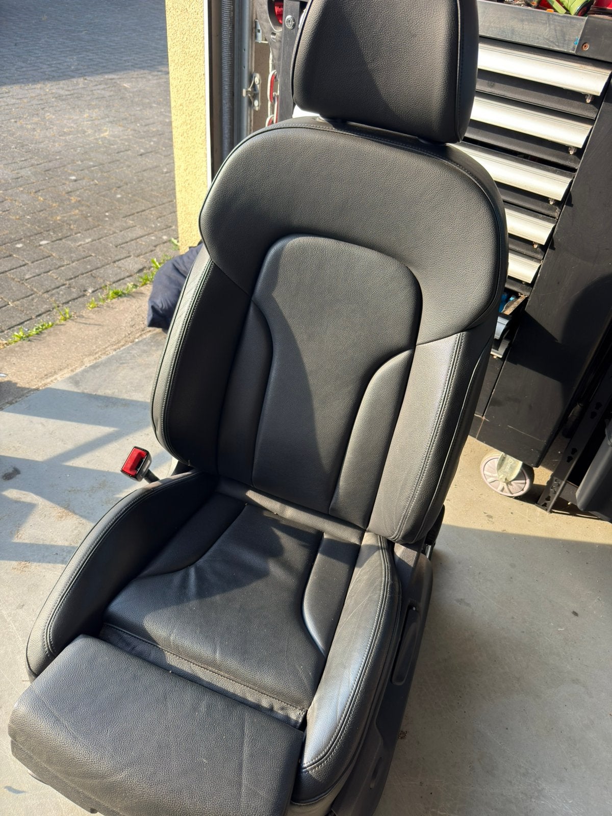 Audi Lederen Stoelenset VW Caddy, Touran Stoelframes €120,-, Auto-onderdelen, Ophalen of Verzenden, Audi