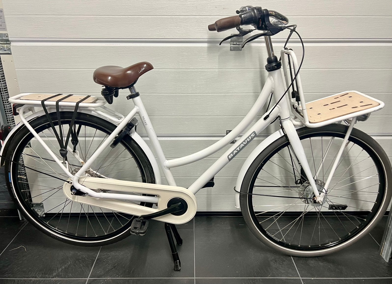 Nette Batavus PackD 28” Damesfiets met 7 versn + Led, Ophalen, 53 tot 56 cm, Versnellingen, Batavus