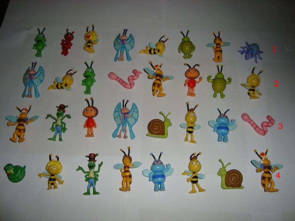 Hele leuke Speel-/Taartdecoratieset MAJA de BIJ figuurtjes, Verzenden, Nieuw, Taarten, Versiering
