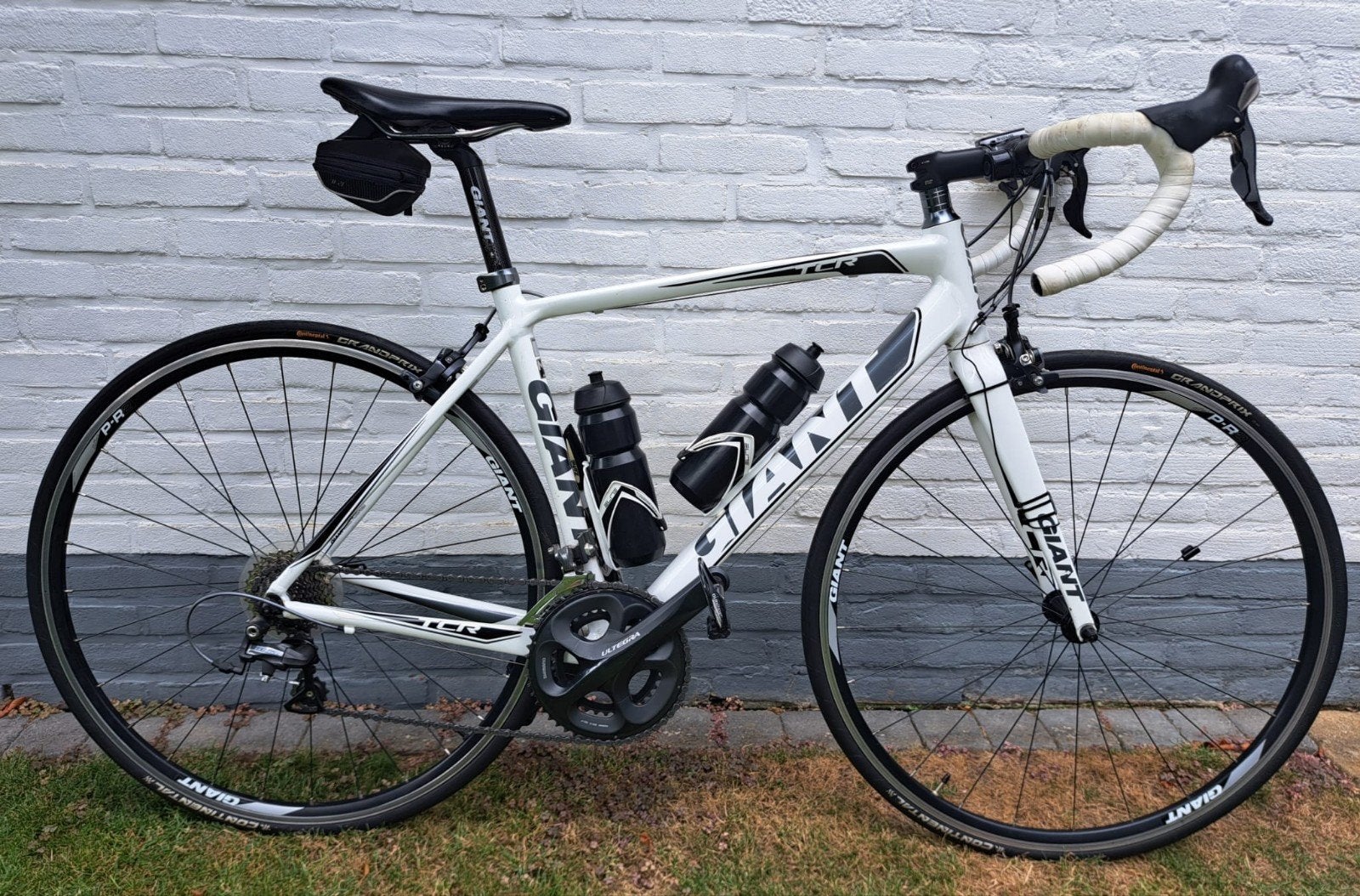 Giant TCR Racefiets - Ultegra Afmontage, Maat M, Ophalen, 28 inch, Gebruikt, Velgrem