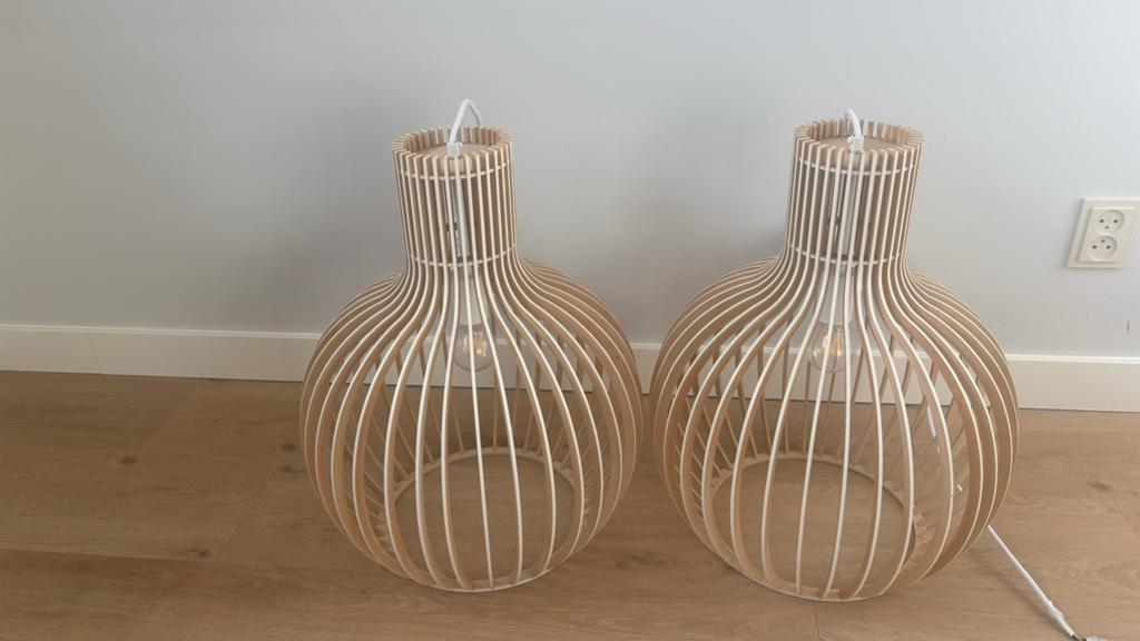 Secto design octo replica, Ophalen, Zo goed als nieuw, Hout, 50 tot 75 cm