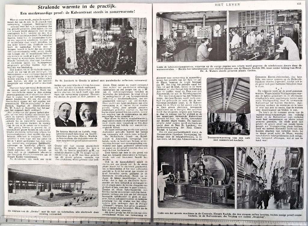 Amsterdam 1932, art. 3 blz. Stralende warmte in de praktijk, Verzenden, Voor 1940, Gebruikt, Overige onderwerpen