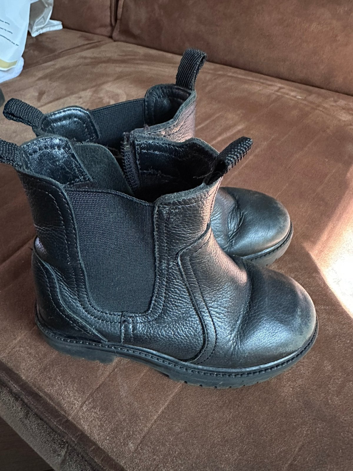 Meisjes echt leren boots maat 25 GRATIS, Ophalen of Verzenden, Zo goed als nieuw, Meisje, Laarzen