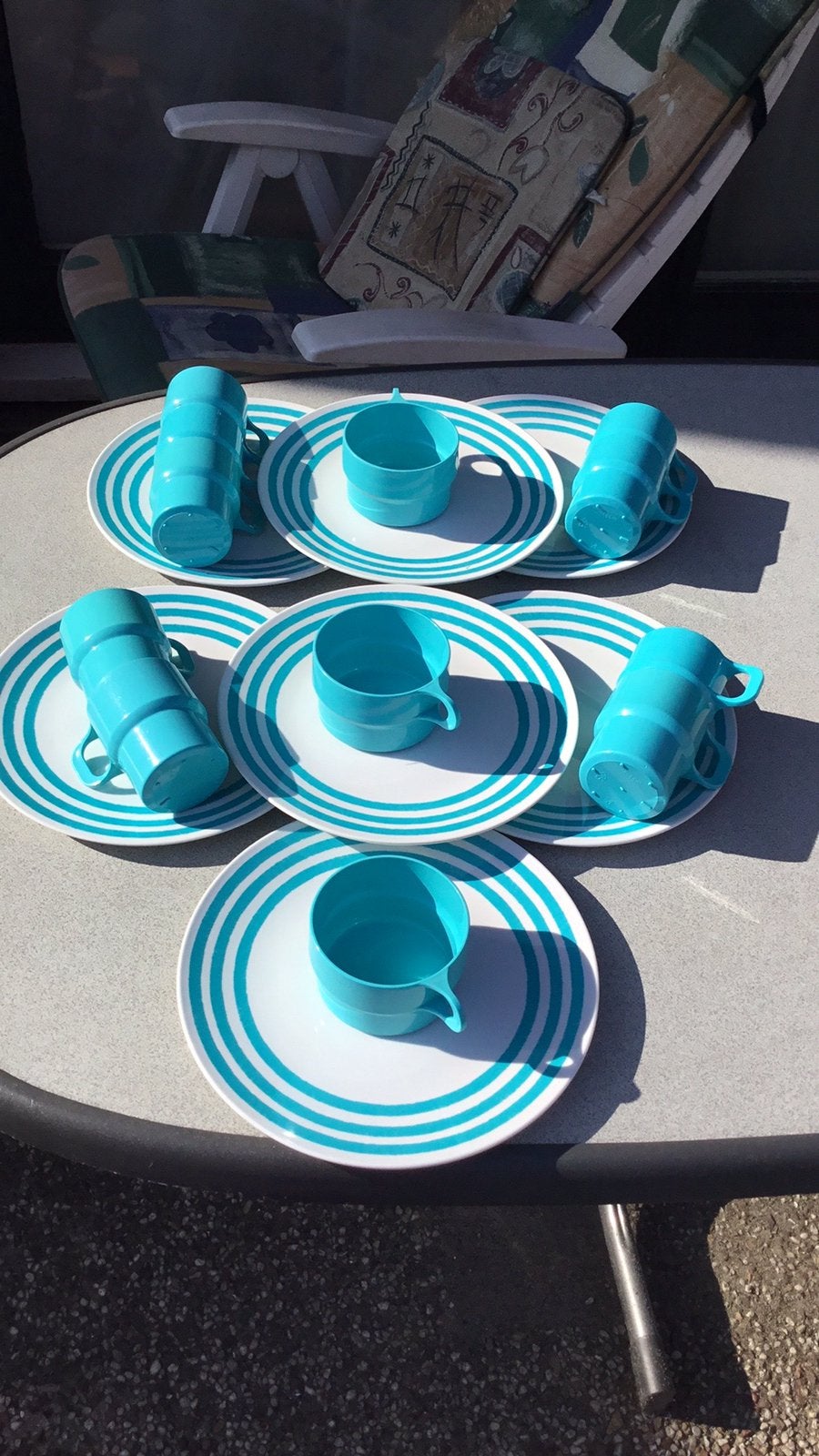 Camping Servies Coppia/ Hema, Ophalen of Verzenden, Gebruikt