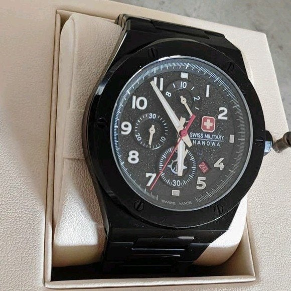 Swiss Military Hanowa Sonoran horloge, Overige merken, Staal, Staal, Polshorloge
