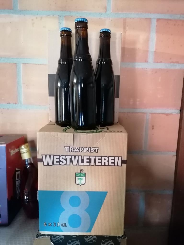 Westvleteren-Trappistenbier: oude flessen., Verzamelen, Biermerken, Ophalen of Verzenden, Flesje(s), Overige merken