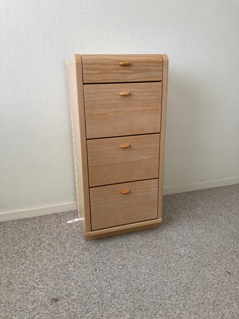 Hülsta nachtkastje hoog, Ophalen, Gebruikt, 45 tot 65 cm, 70 cm of meer