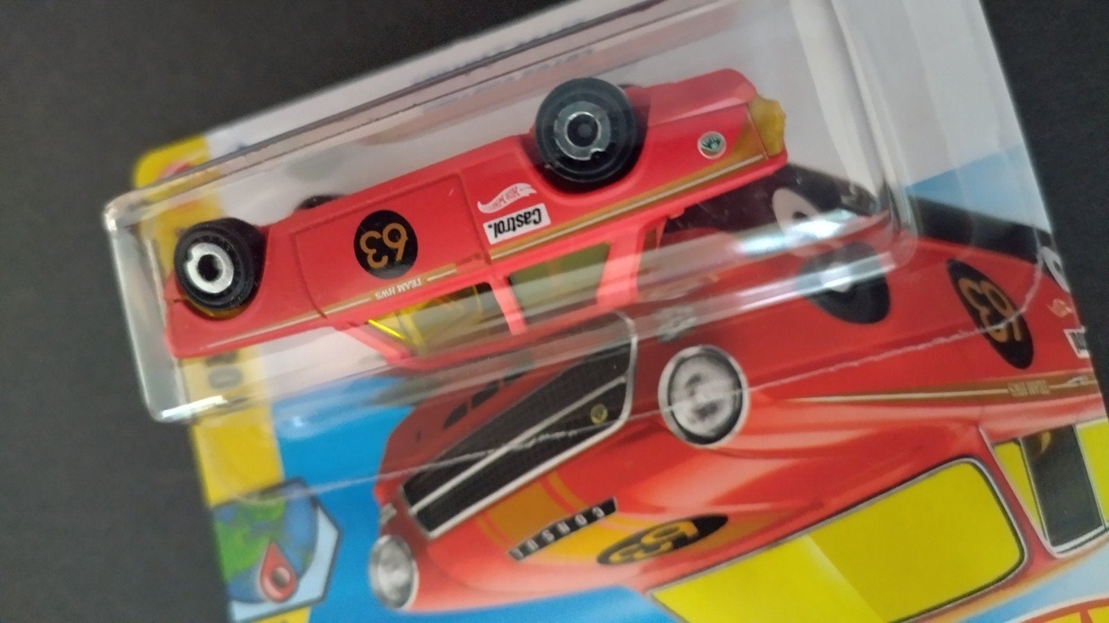 Ford Lotus Cortina Red 1:64 Hotwheels Pol, Auto, ., Nieuw, Ophalen of Verzenden