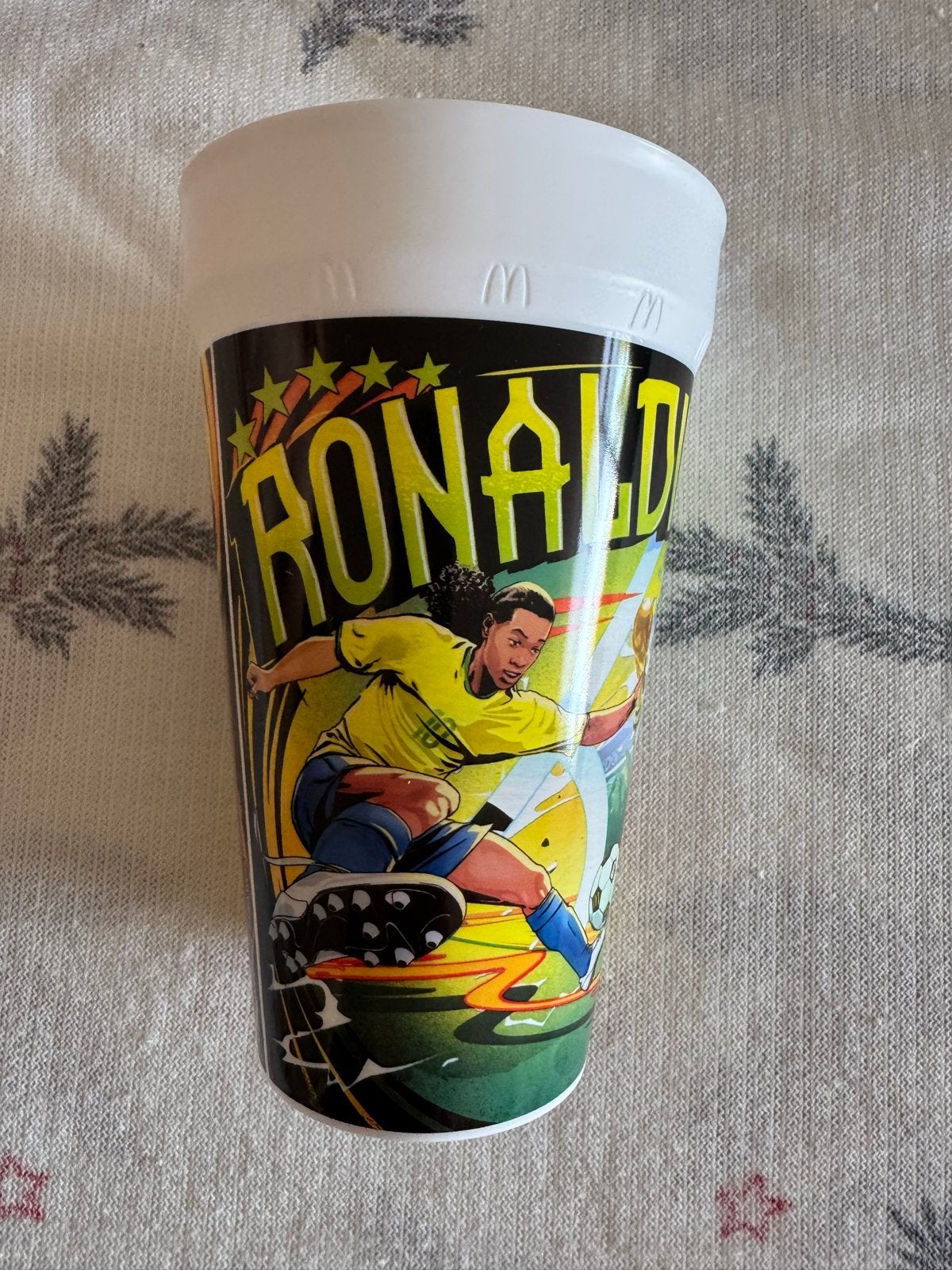 McDonald's Ronaldinho WK Beker - Voetbal Collector's Item, Ophalen of Verzenden, Nieuw, Overige sporten, Overige typen
