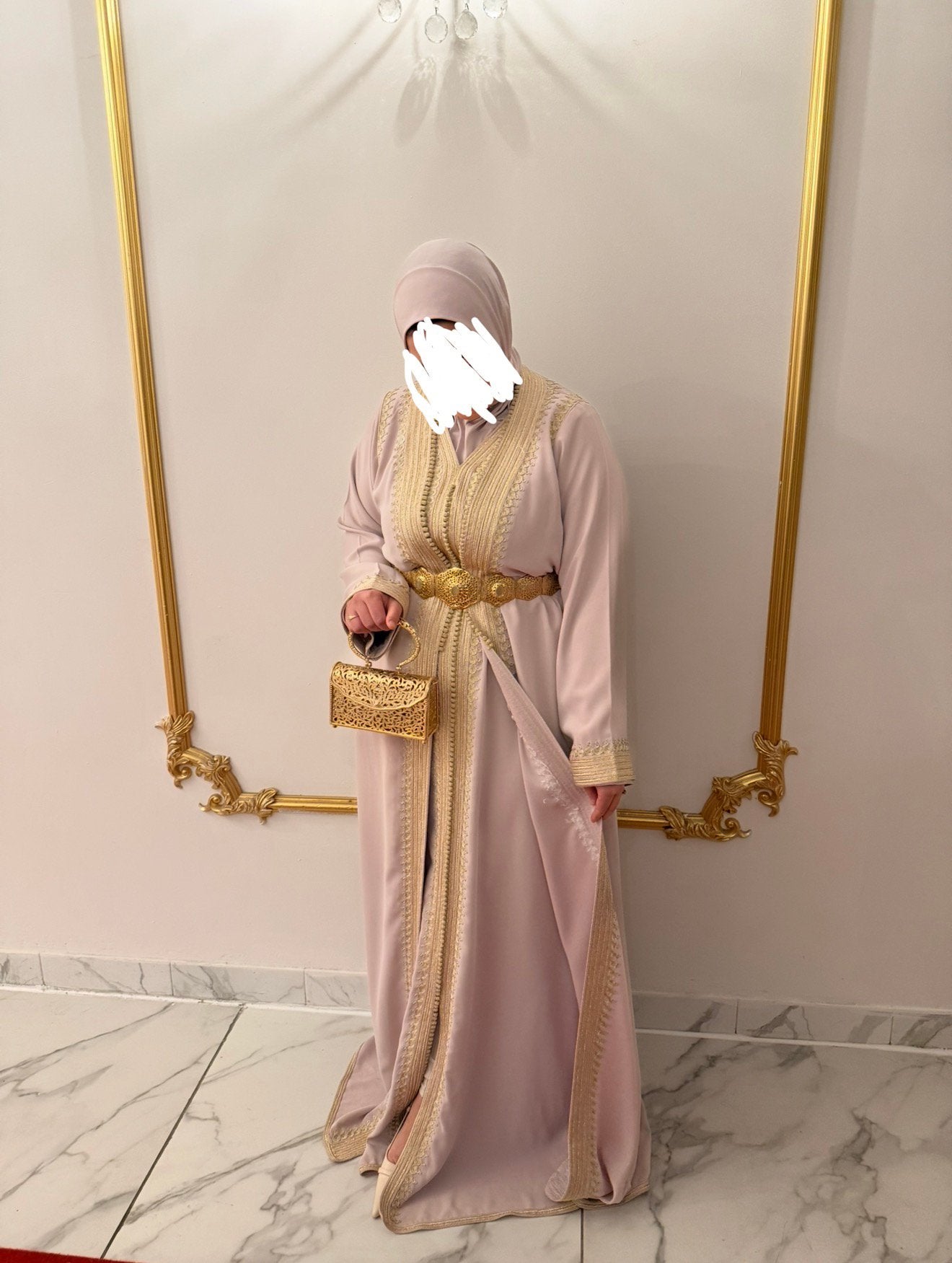 2delige Takshita poeder roze, Ophalen of Verzenden, Zo goed als nieuw, Roze, Accessoires