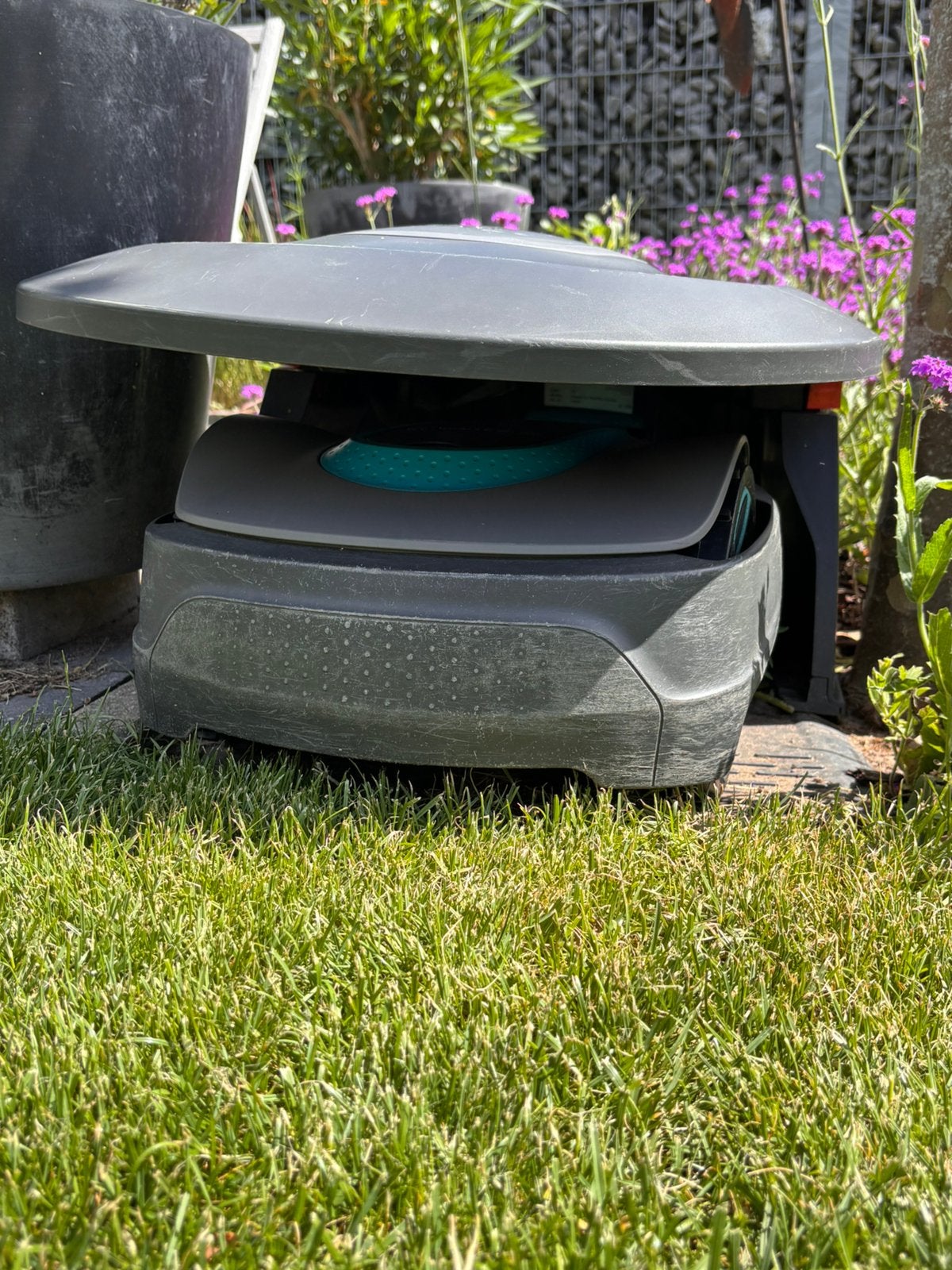 Gardena Robotmaaier Sileno City, Ophalen, Gebruikt, Minder dan 20 cm