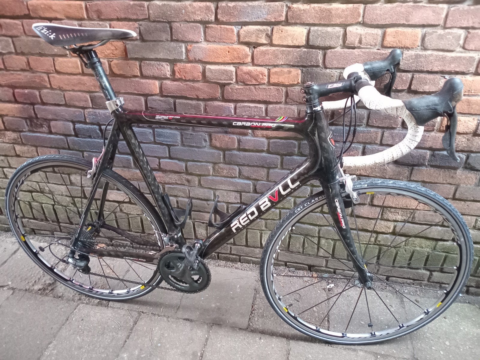 zeer mooie carbon racefiets, 28 inch, Carbon, Velgrem, Zo goed als nieuw