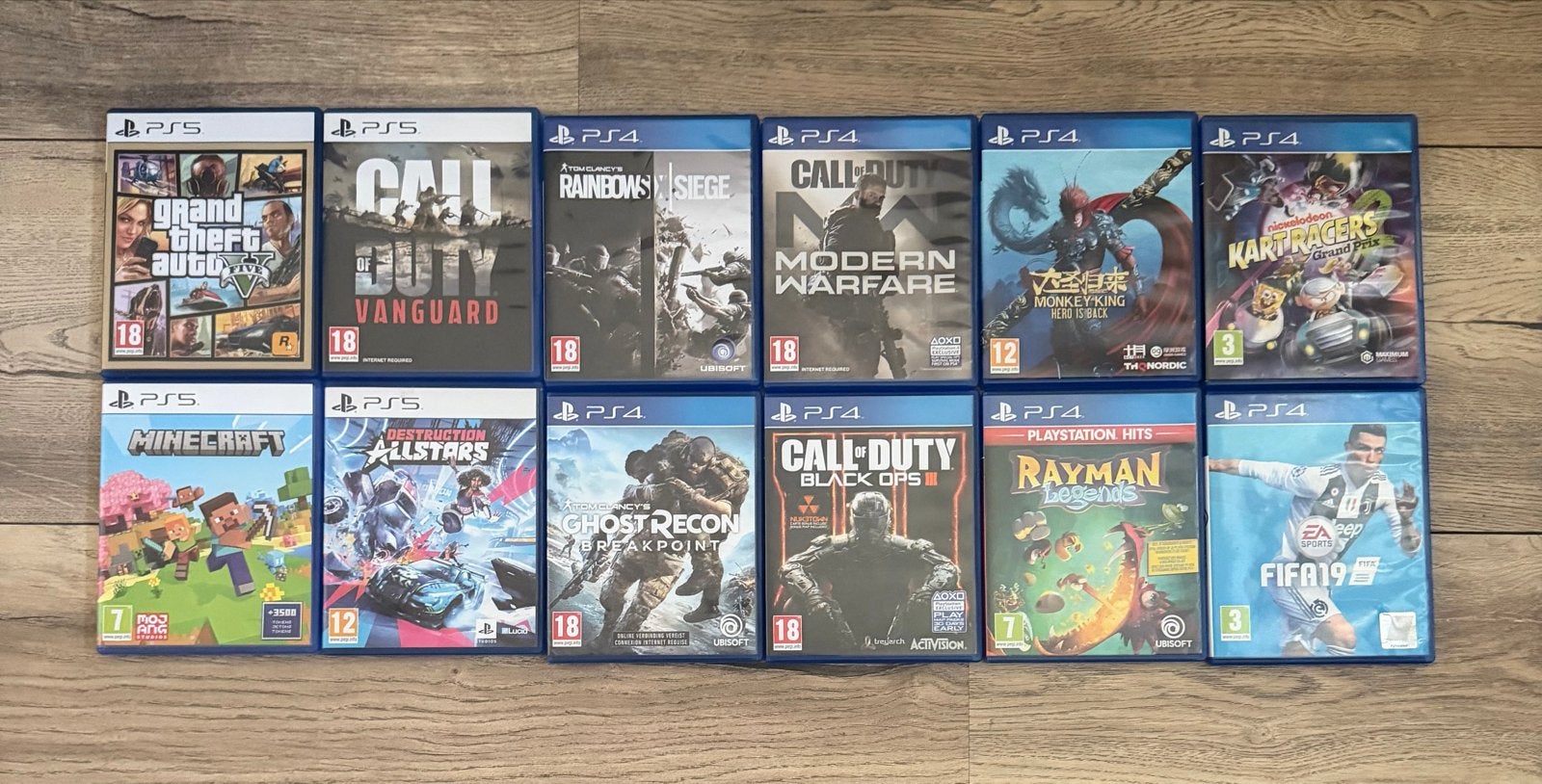 Diverse PS4 & PS5 Games: GTA, Call of Duty, Minecraft en mee, Spelcomputers en Games, Ophalen of Verzenden, Gebruikt