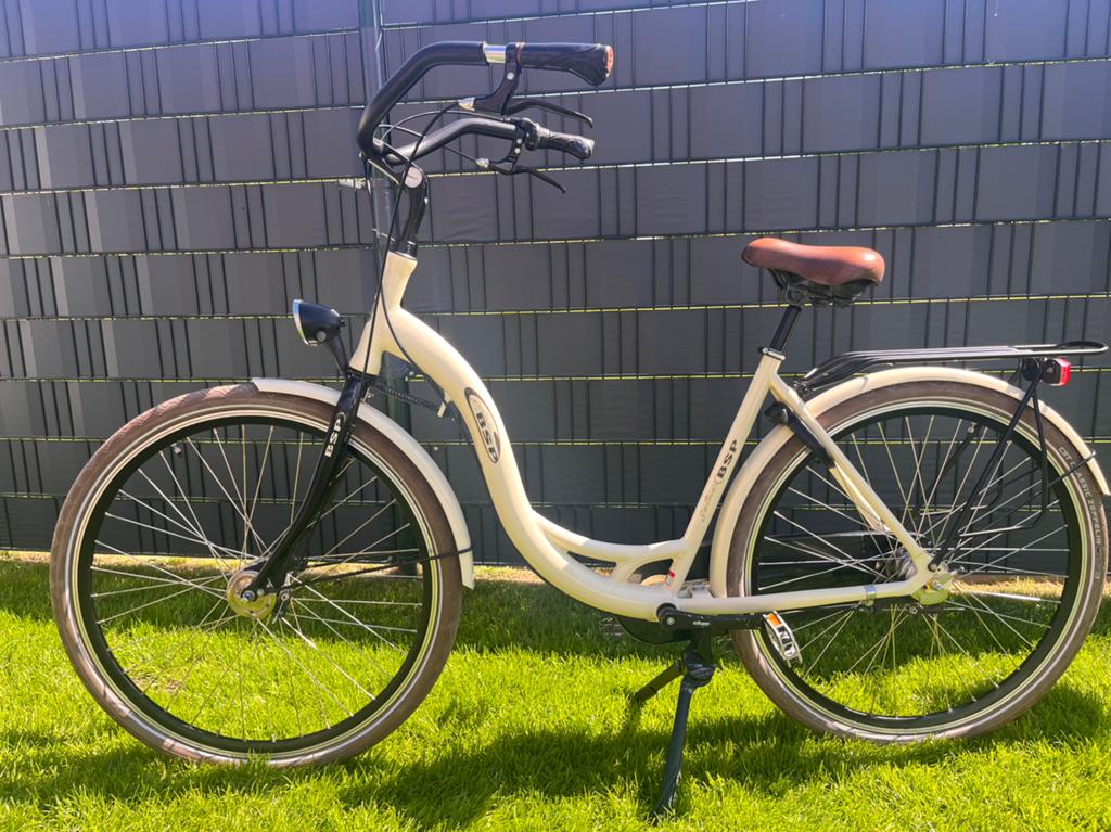 Z.g.a.n. damesfiets/ moederfiets/ mamafiets merk bsp, 56 cm of meer, Zo goed als nieuw, Versnellingen, 0 zitjes