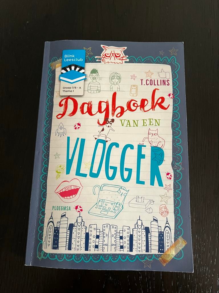 Dagboek van een vlogger, als nieuw!, Boeken, Ophalen of Verzenden, Zo goed als nieuw