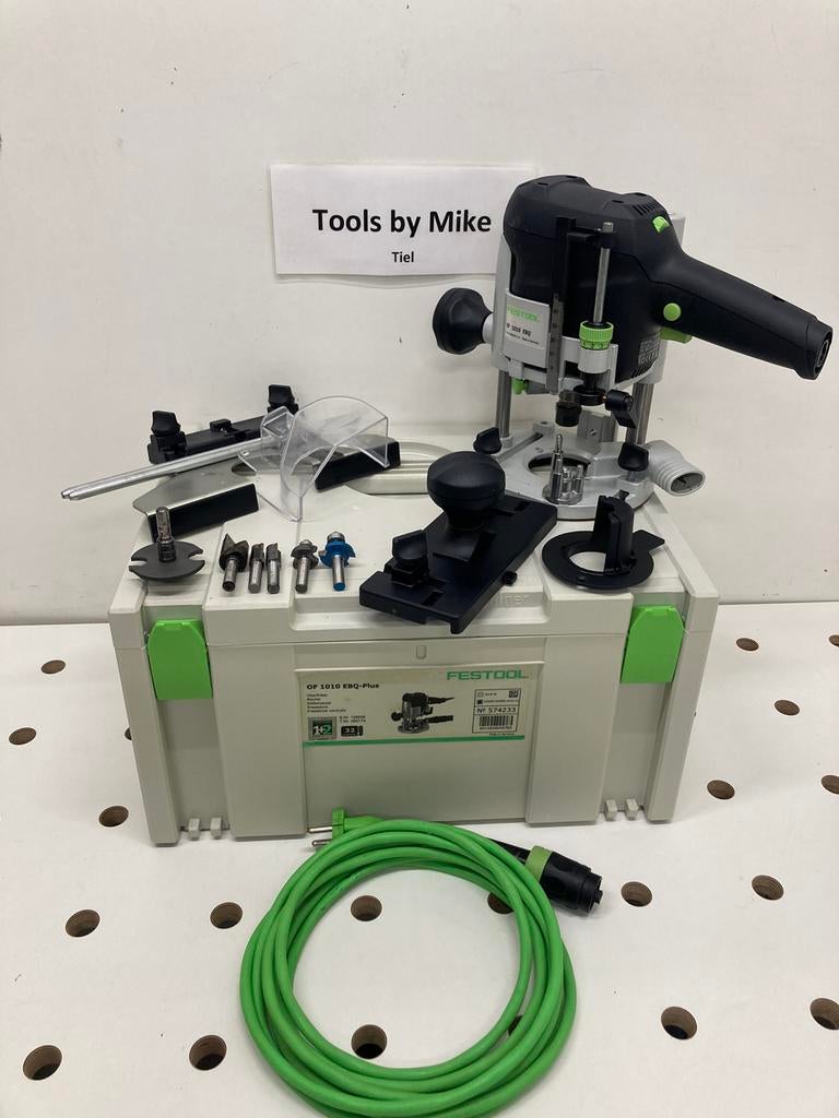 Festool of1010ebq bovenfrees set, Ophalen, Gebruikt, Bovenfrees, Festool