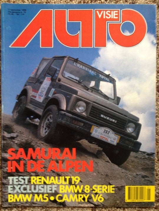 AutoVisie: Suzuki Samurai, BMW M5 E34, R19, Mazda 626 Wagon, Boeken, Ophalen of Verzenden, Gelezen, Algemeen