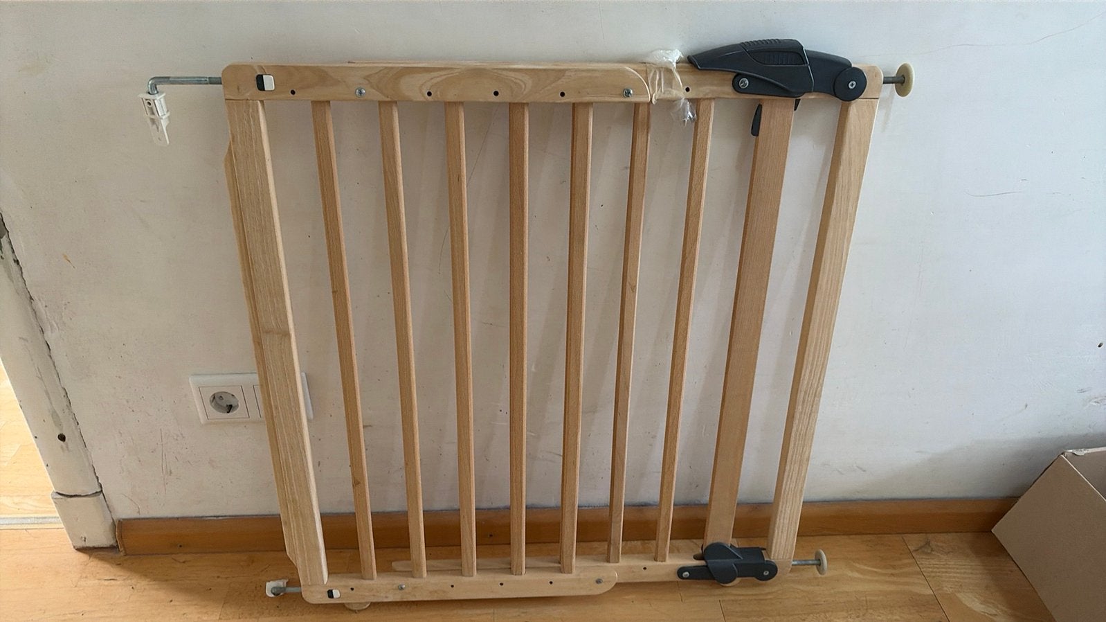 Houten traphekje, Kinderen en Baby's, Ophalen, Zo goed als nieuw, Hout, 100 tot 115 cm