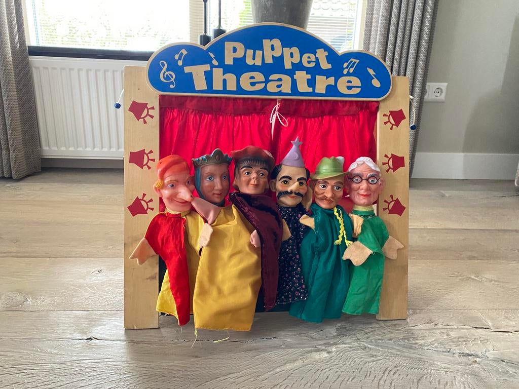 Poppenkast en poppenkastpoppen, Ophalen, Gebruikt, Overige typen