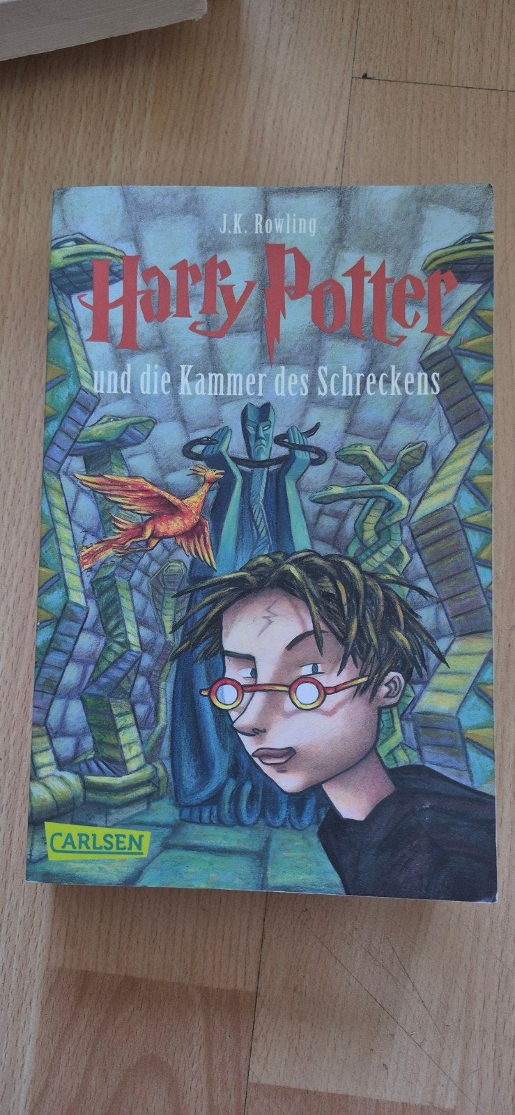 Harry Potter en de Geheime Kamer - J.K. Rowling (Duits), Boeken, Ophalen of Verzenden, Gelezen, J.K. Rowling