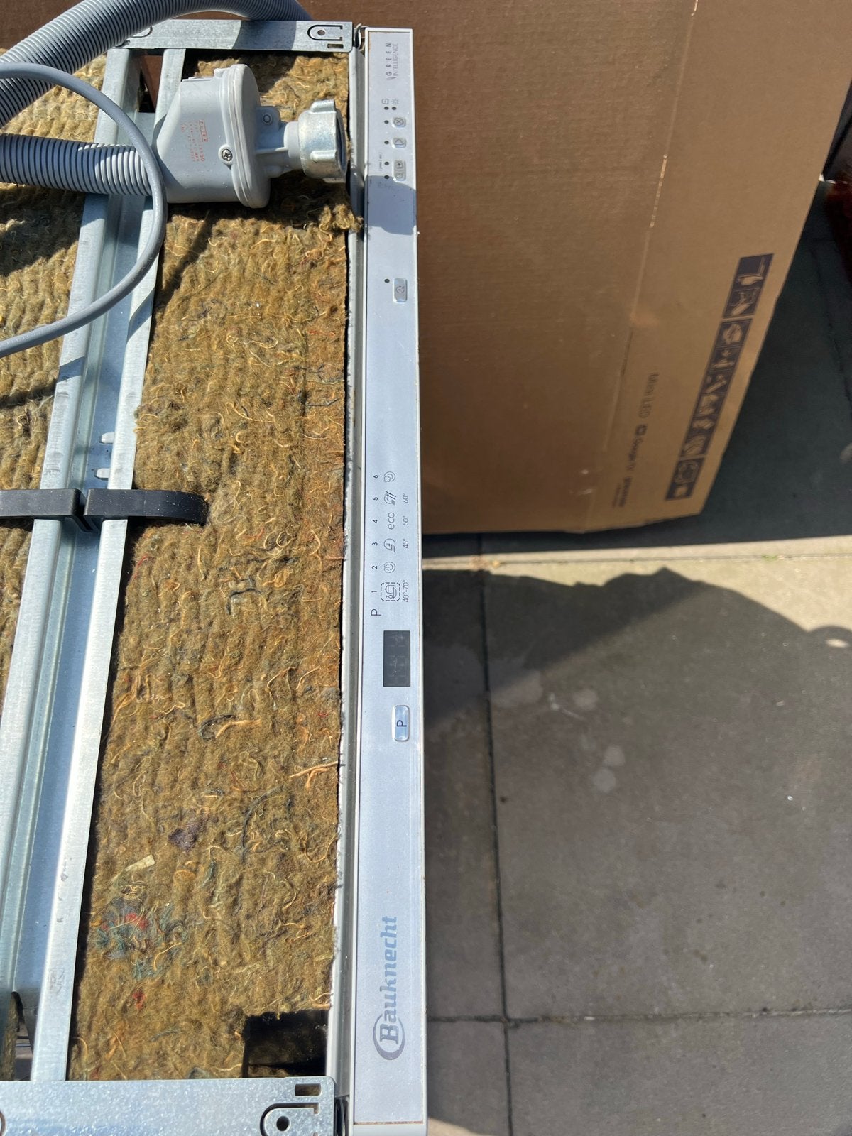 Bauknecht Inbouw Vaatwasser - Werkt, maar met storing, Gebruikt, Minder dan 85 cm, 60 cm of meer, Ophalen of Verzenden