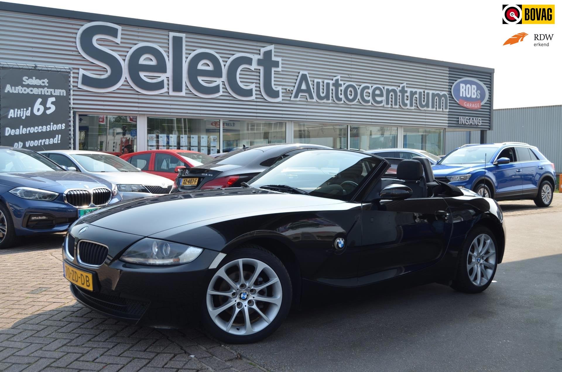 BMW Z4 Roadster 2.0i Anniversary NL AUTO | NAP|17"SPORTWIELE, 4 cilinders, Zwart, Origineel Nederlands, Bedrijf