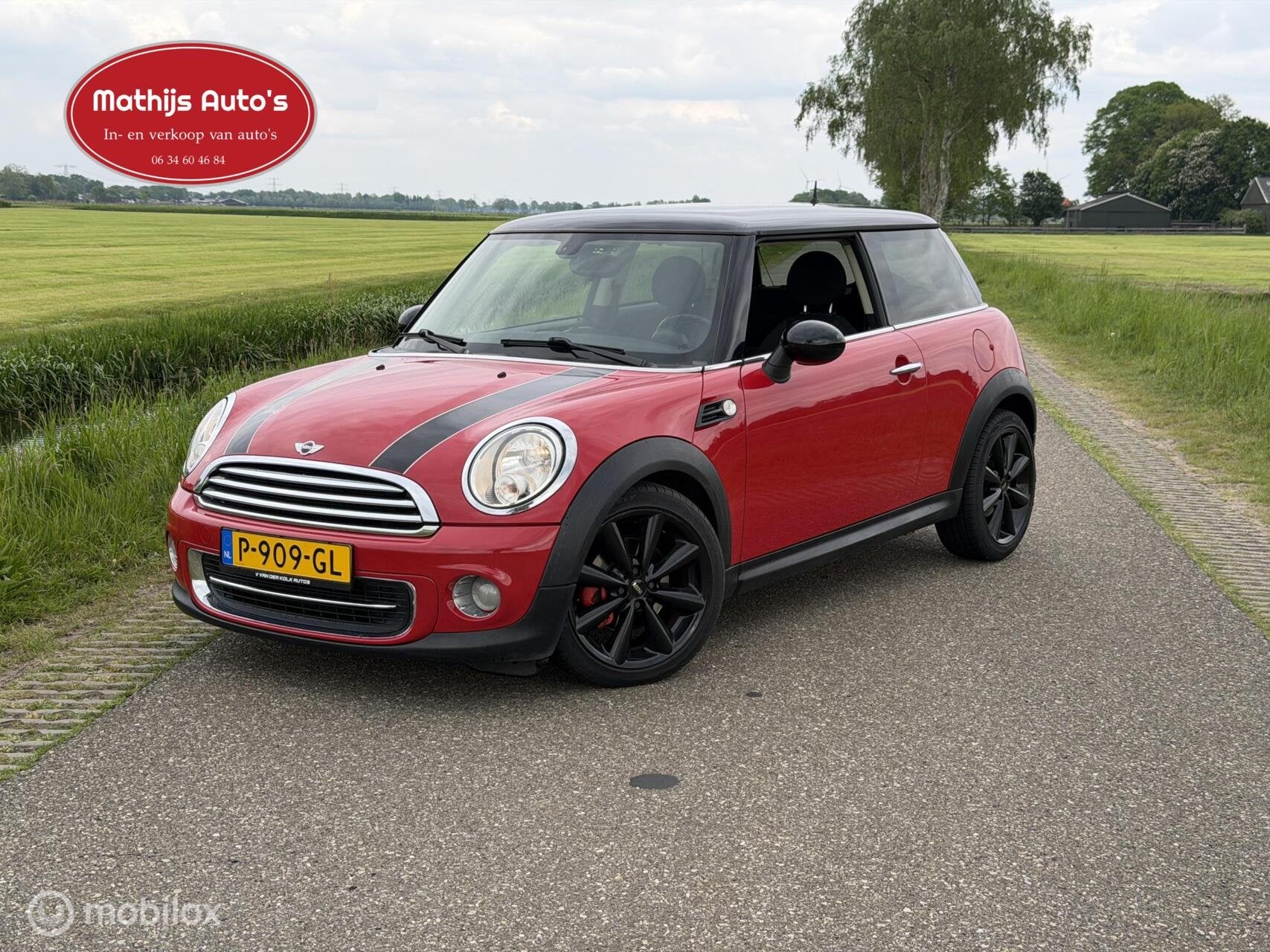 Mini Mini 1.6 Cooper Airco! Goed onderhouden! Clima nette au, Voorwielaandrijving, Euro 5, 40 €/maand, 4 cilinders