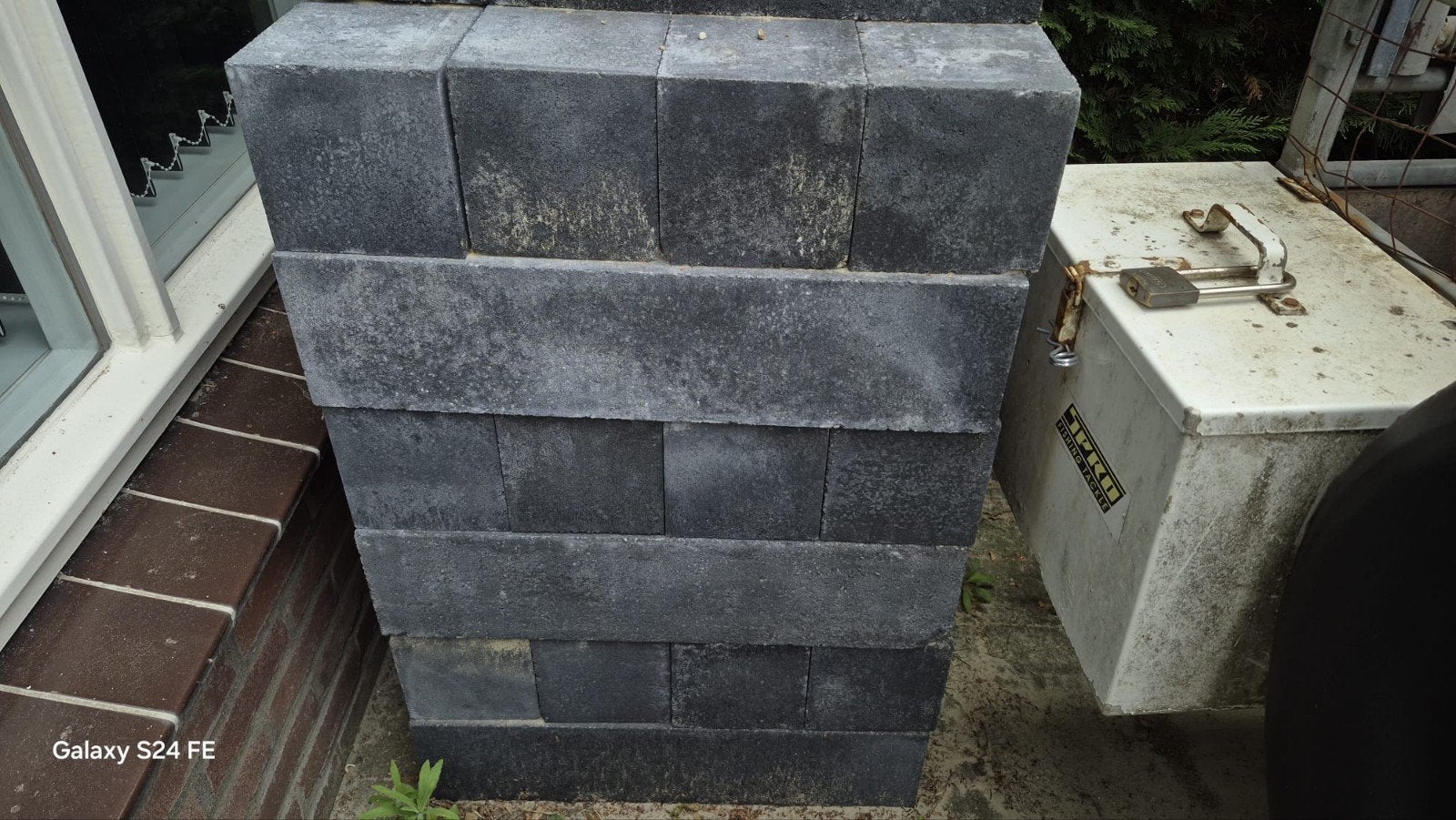 26 Nieuwe muurstenen 15x15x60 cm - Teveel besteld, Ophalen, Nieuw, Minder dan 100 cm, Minder dan 25 cm