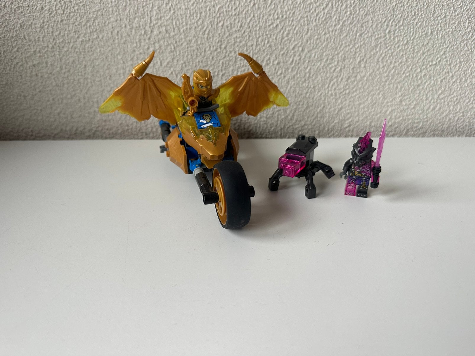 LEGO Ninjago 71768 Jay's gouden drakenmotor, Ophalen of Verzenden, Zo goed als nieuw