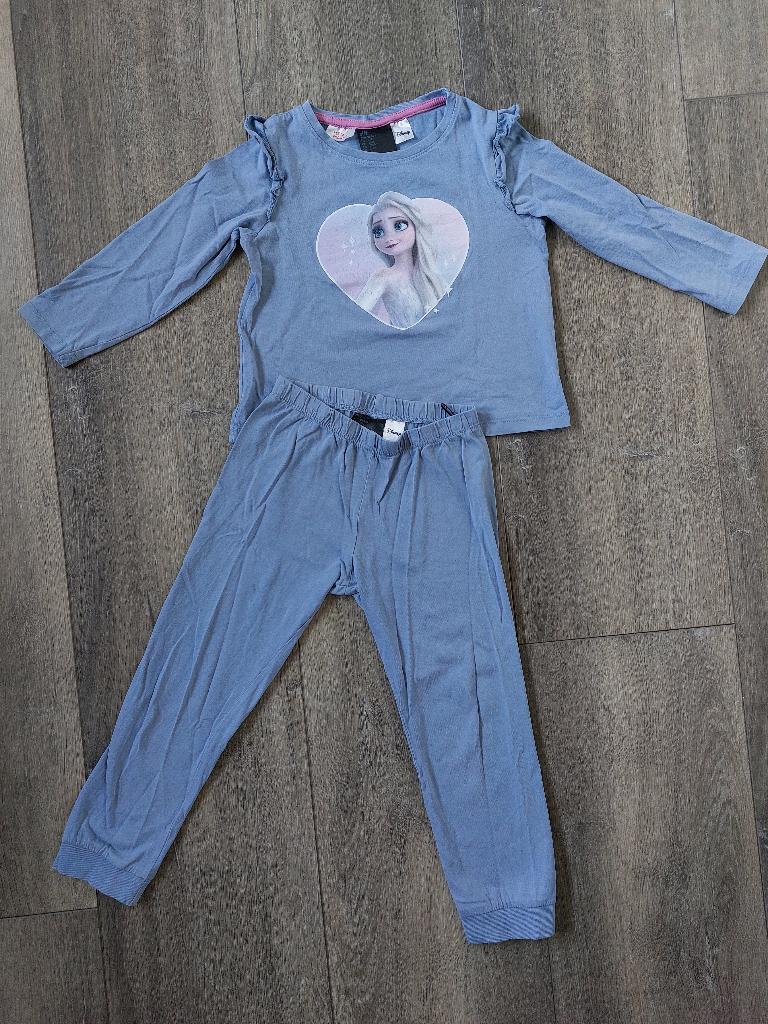Mooie Disney Elsa/Frozen pyjama, mt 98/104, Ophalen of Verzenden, Zo goed als nieuw, Meisje, Nacht- of Onderkleding