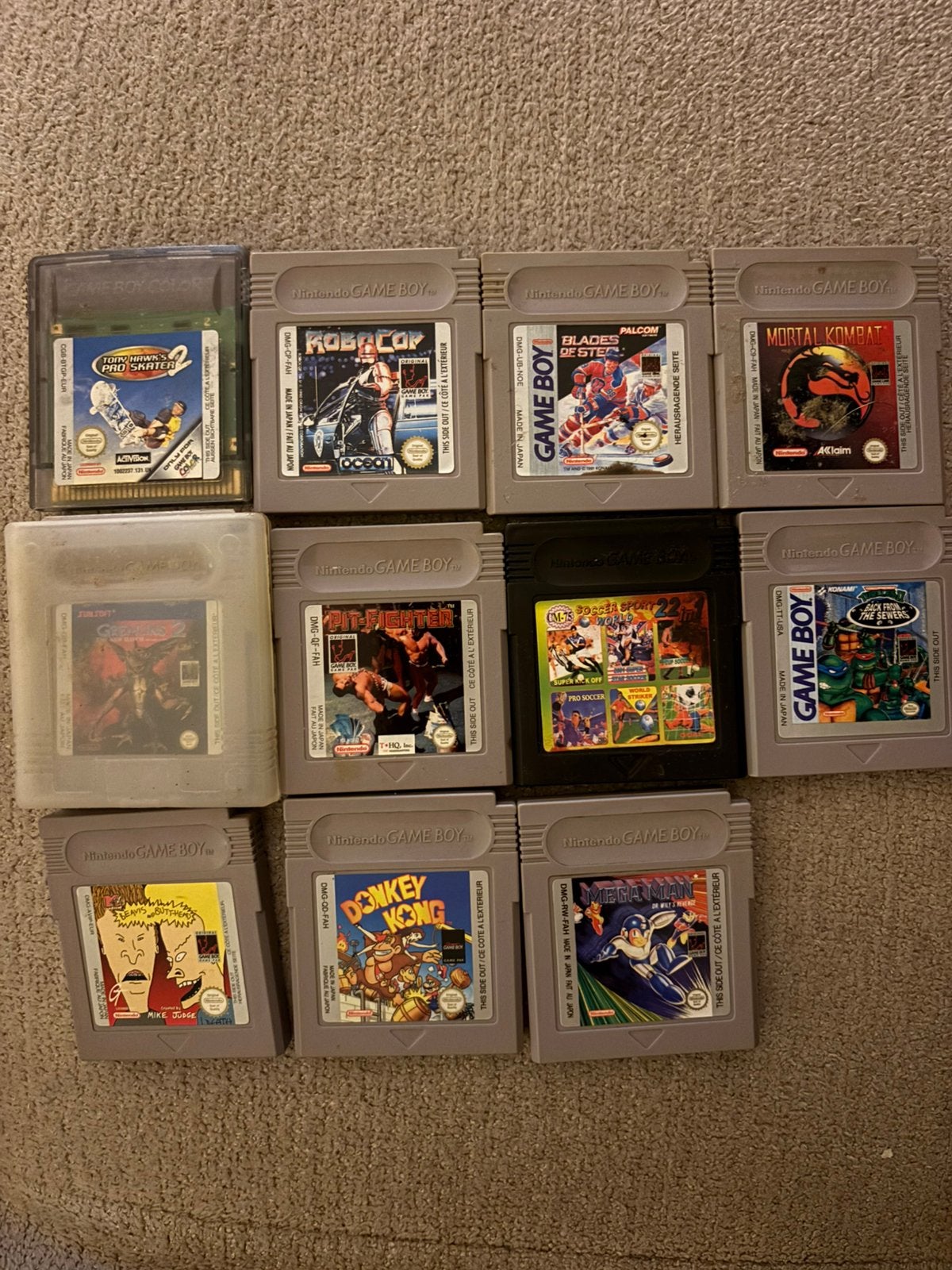 Vintage Gameboy Spellen, Spelcomputers en Games, Gebruikt, Overige genres, 1 speler, Ophalen of Verzenden
