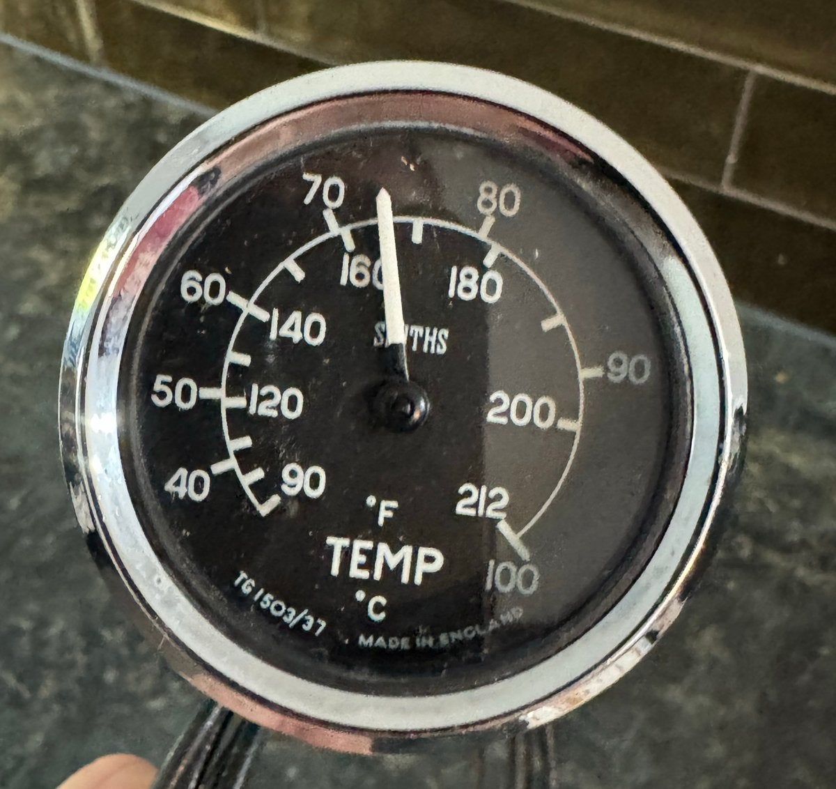 Watertemperatuurmeter Classic Mini / Oldtimer, Ophalen, Gebruikt, Mini