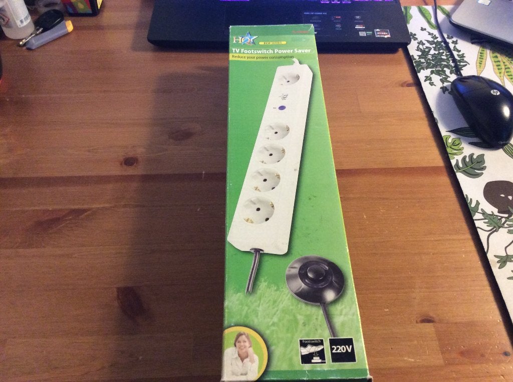 HQ TV footswitch power saver eco series voetschakelaar Nieuw, Ophalen of Verzenden, Nieuw