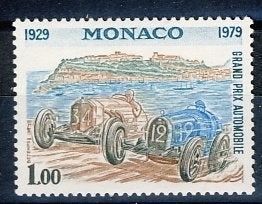 Monaco 1378 Auto's 1979 postfris, Ophalen of Verzenden, Postfris
