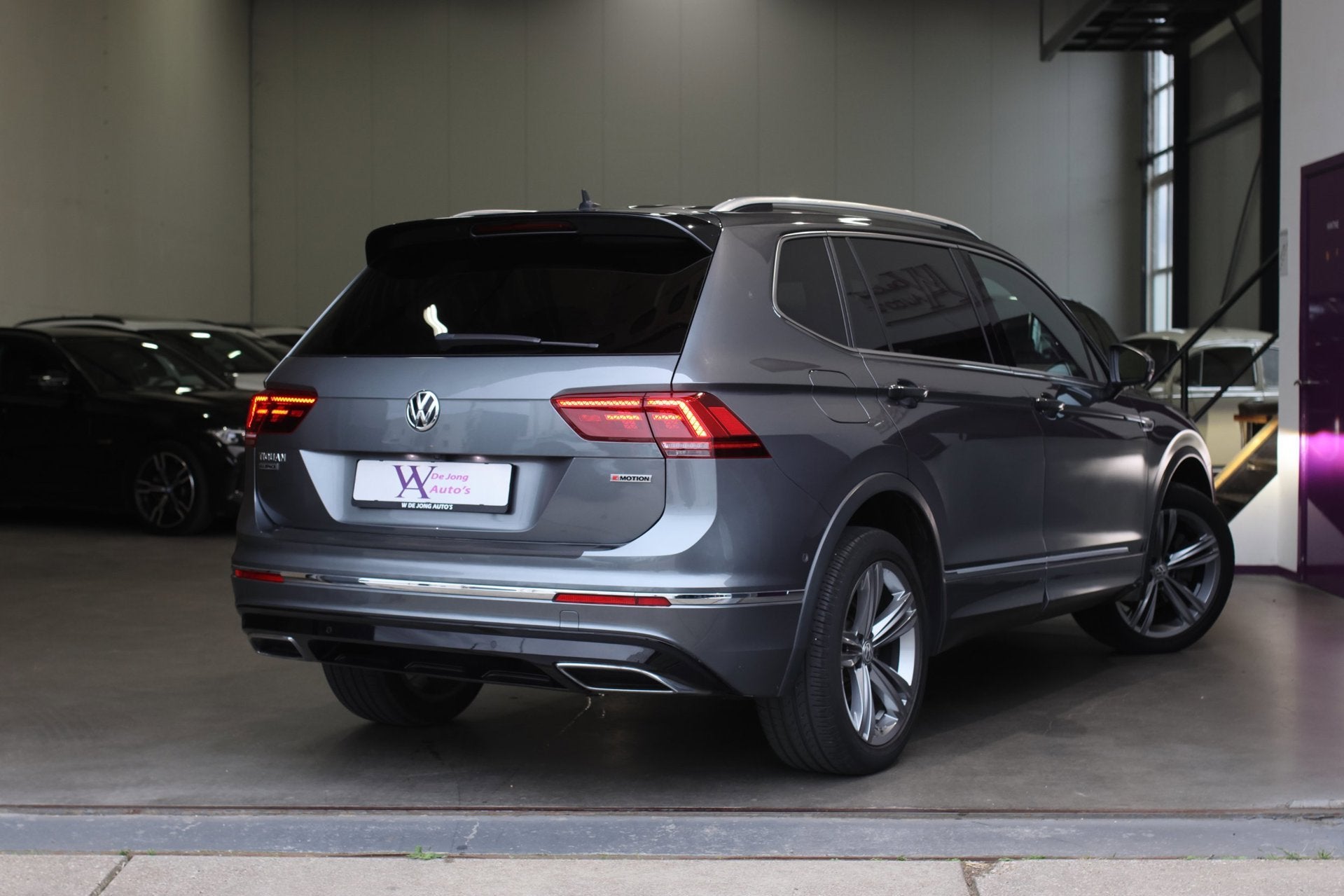 Volkswagen Tiguan Allspace 2.0 TSI R-Line*7Pers*Dynaudio*Key, Automaat, Dealer onderhouden, Gebruikt, 1984 cc