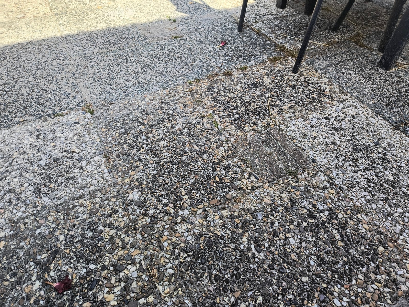 44 gebruikte 40x60 grindtegels, Ophalen, Gebruikt, Beton, Terrastegels