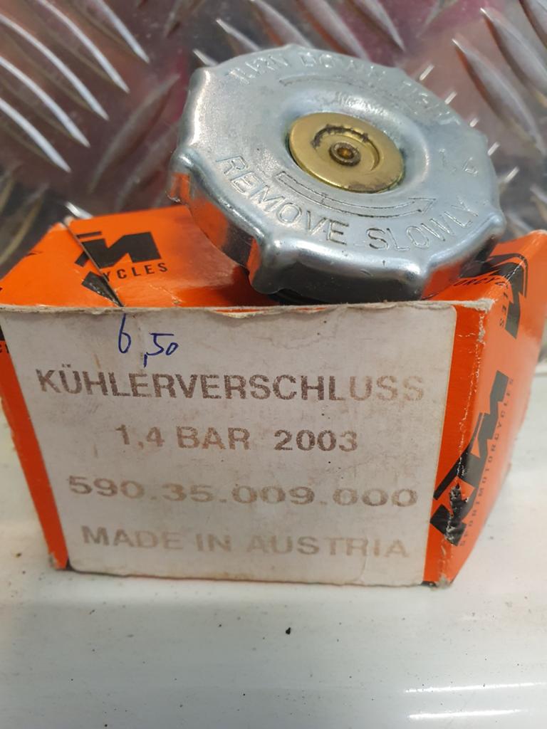 KTM radiator dop, Motoren, Ophalen of Verzenden