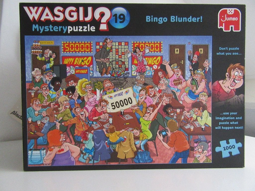 Wasgij Puzzels, Ophalen, 500 t/m 1500 stukjes, Zo goed als nieuw, Legpuzzel