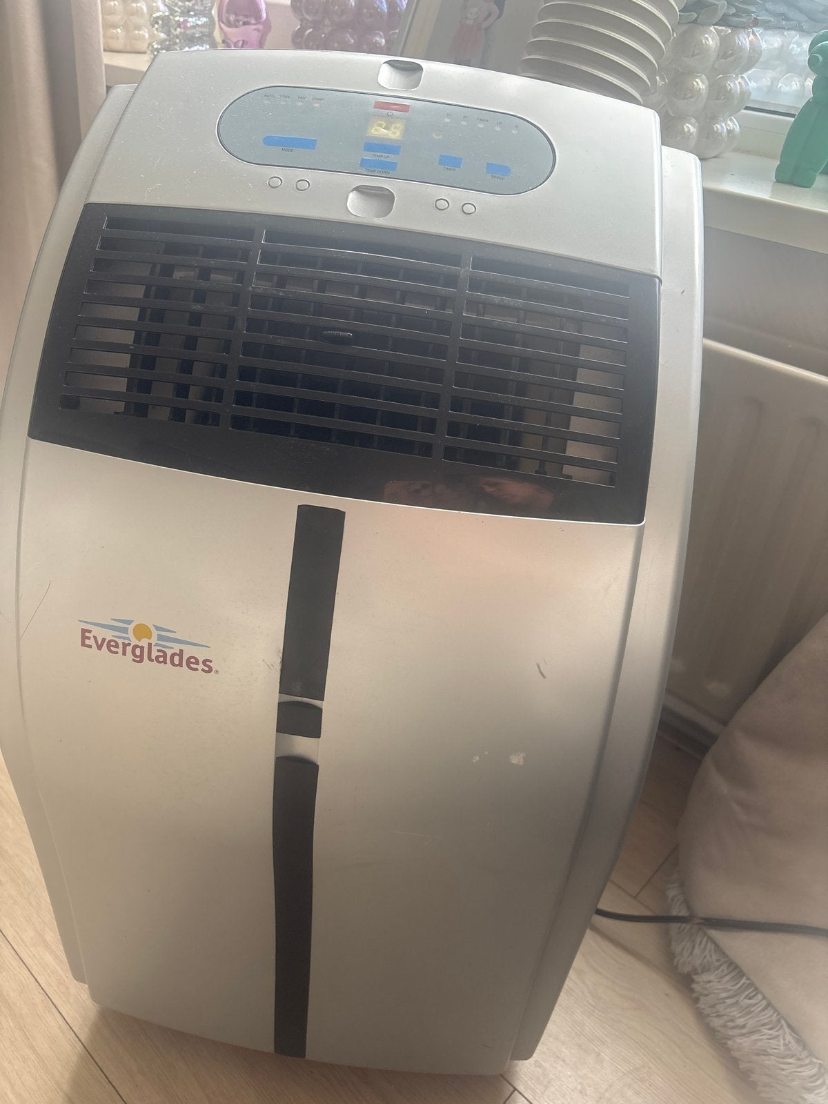 Everglades Mobiele Airco met Afvoerslang, Ophalen, Gebruikt, Minder dan 60 m³, Timer
